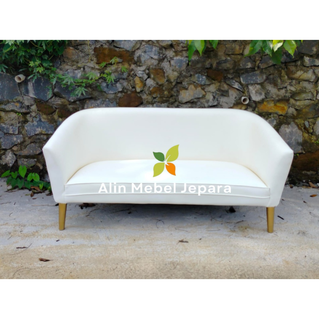 SOFA PELAMINAN MIRING, SOFA PELAMINAN RETRO, KURSI PELAMINAN
