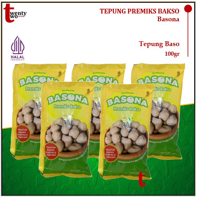 

Proteina Basona Tepung Premiks Premix Bakso Baso 100gr