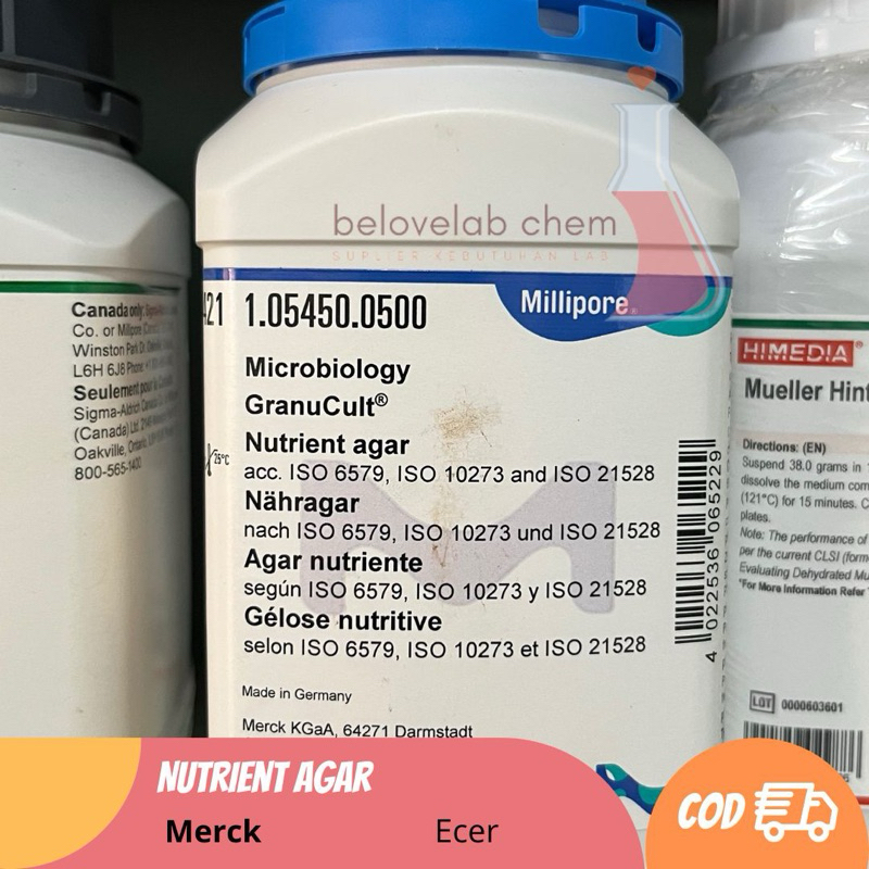 Nutrient Agar Merck / Media NA