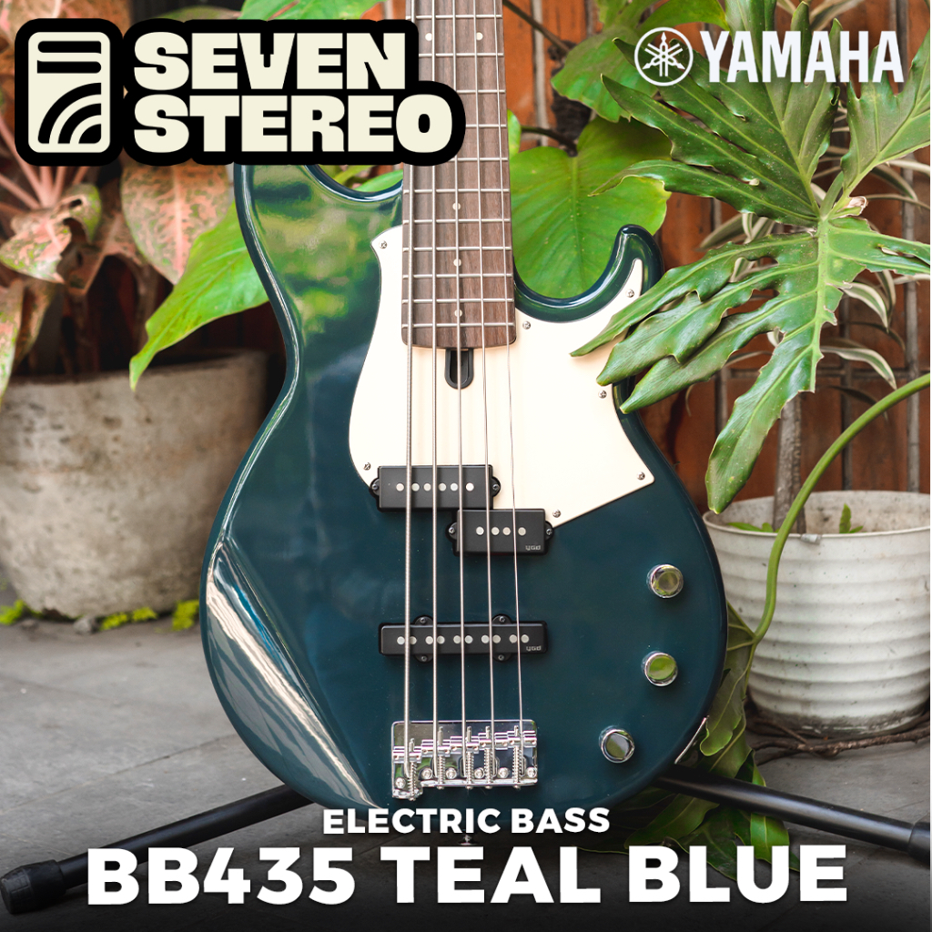 Yamaha BB435 BB Series 5 String Bass Guitar Black