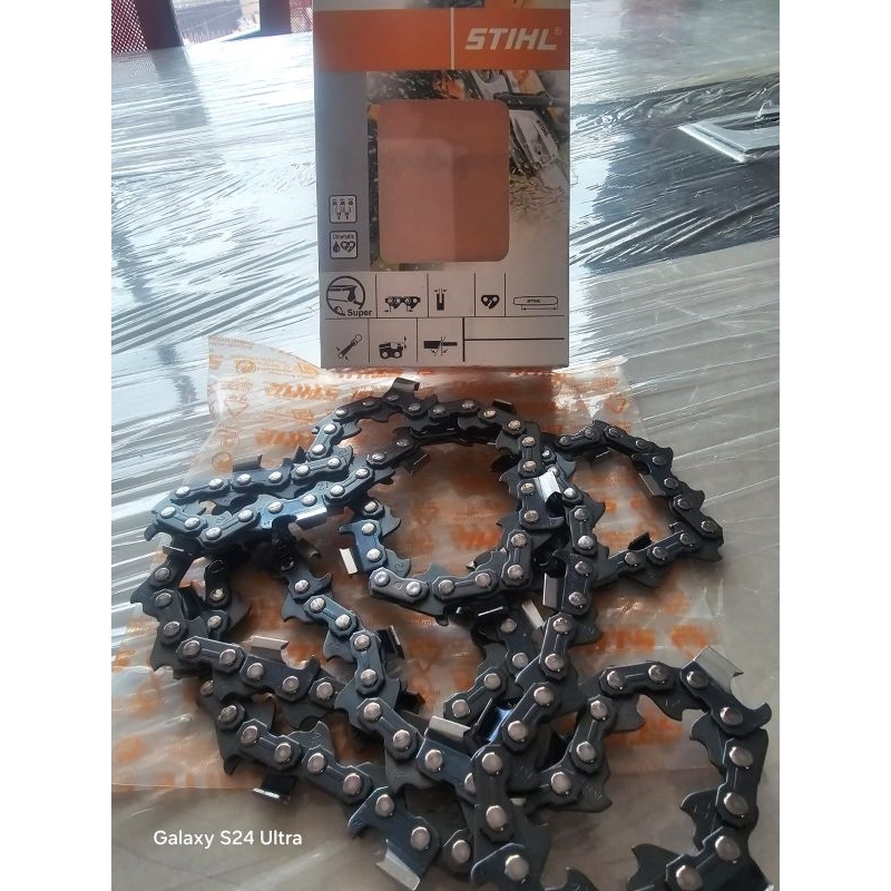 Rantai Chainsaw Stihl 40T – Bar 24 Inch | Rantai Mesin Potong Kayu Tajam & Tahan Lama