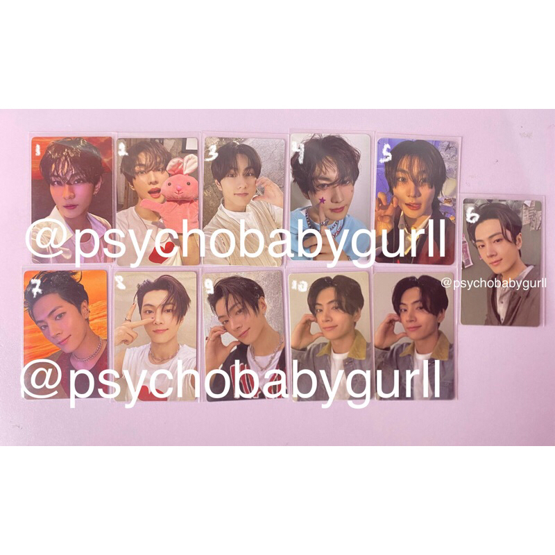 PC PHOTOCARD ENHYPEN YANG JUNGWON PARK JONGSEONG JAY KKT (BACA DESKRIPSI)