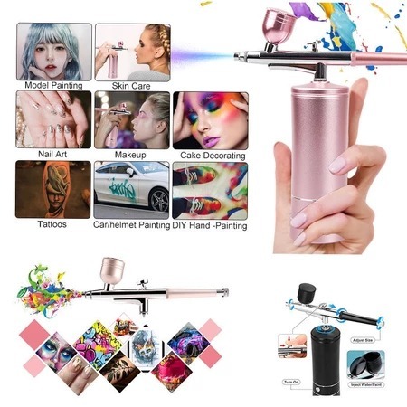 PORTABLE COMPRESSOR AIRBRUSH USB NAILART