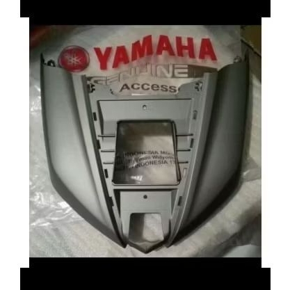 cover dasi tameng depan Yamaha Mio soul GT 125 blue core grey doff