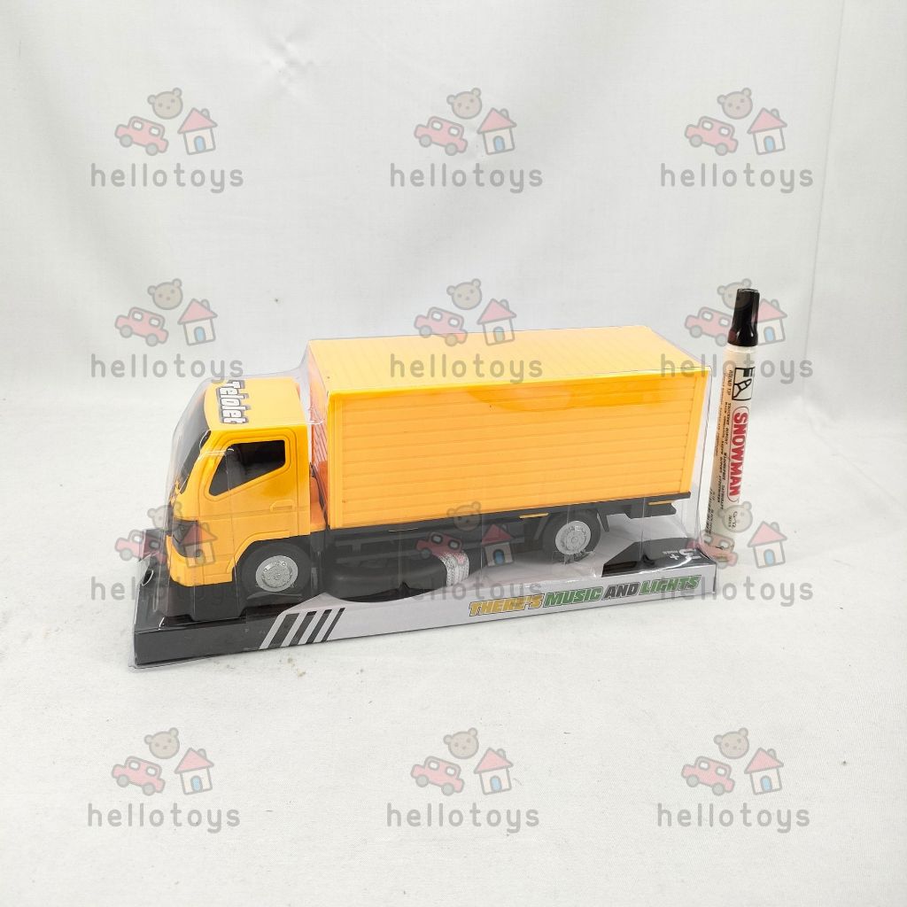 Mainan Anak Truck Truk Kontainer Box