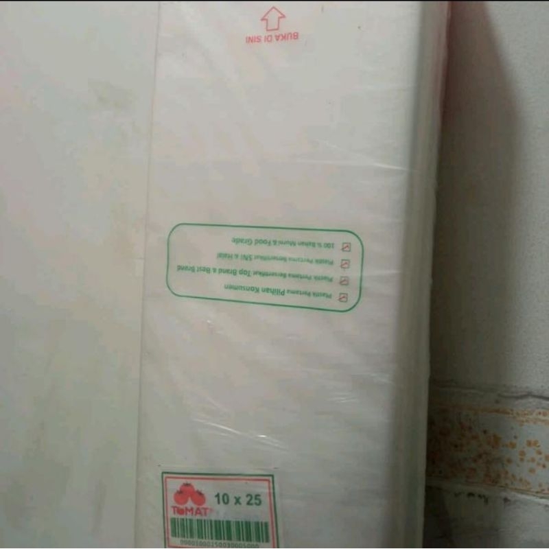 Plastik PE Tomat Plastik Es 10x25 cm