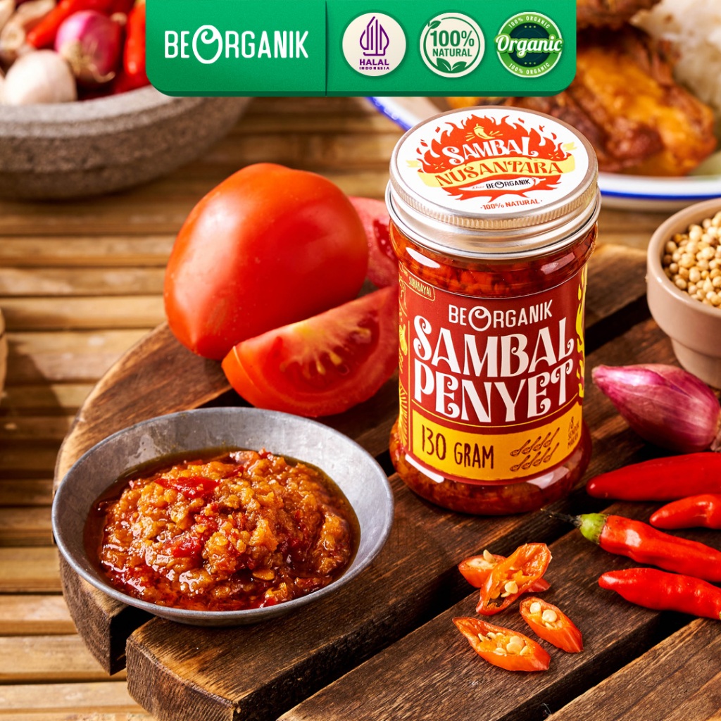 

Sambal Penyet - Sambal Beorganik 130gr