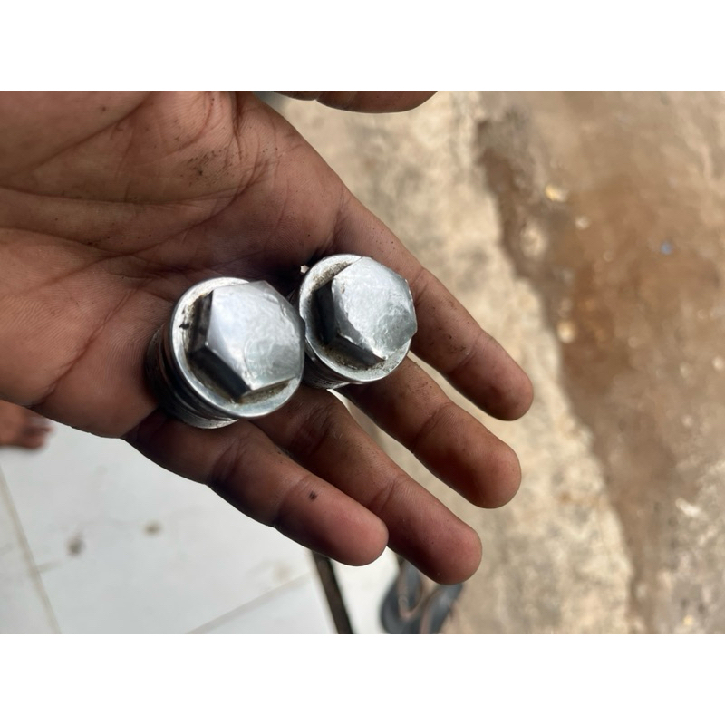 baut tutup as skok ninja rr klx original copotan