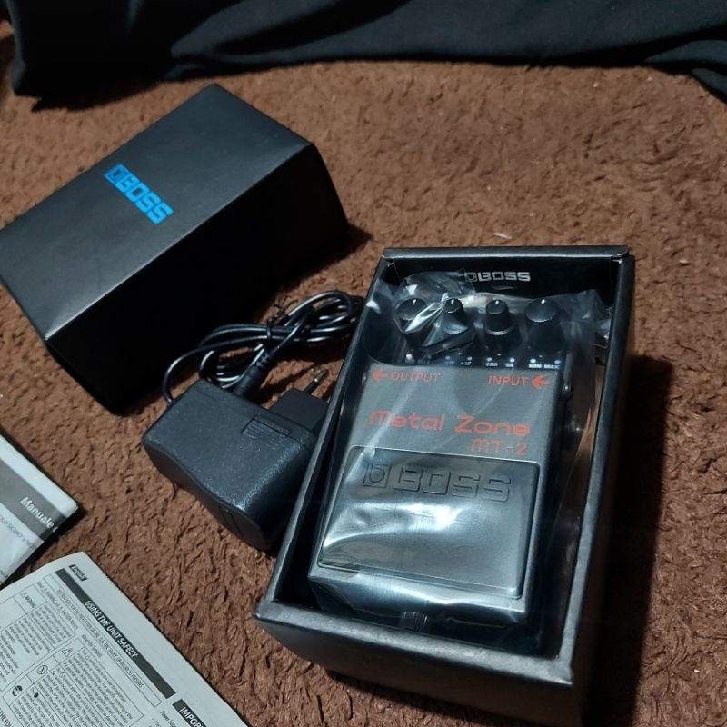 Efek Gitar BOSS MetalZone MT-2 Pedal Fx Guitar Distorsi Metal Zone MT2 Dist