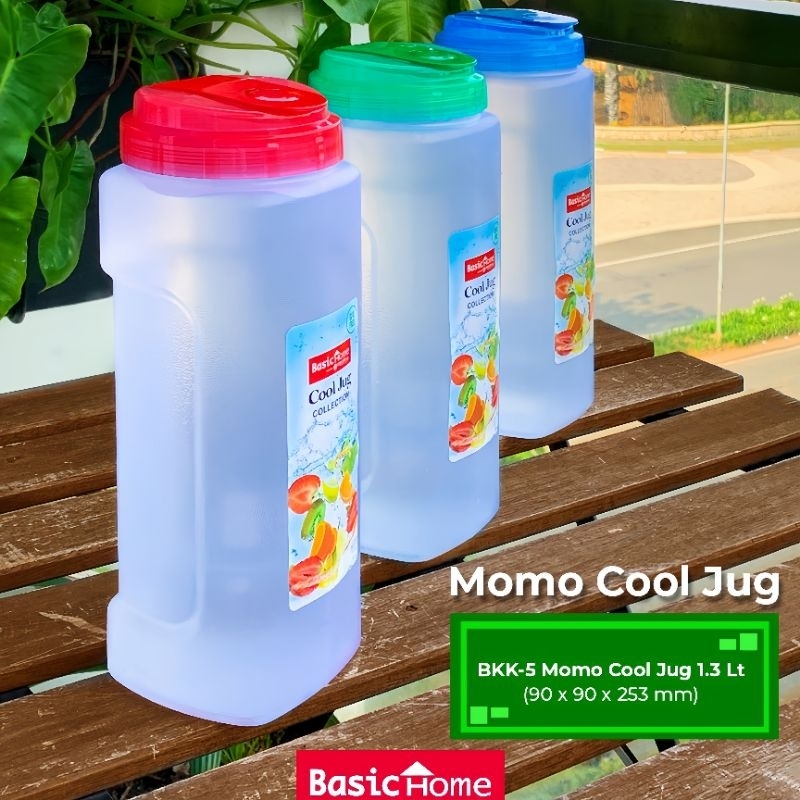 Botol Kulkas 1.3 Liter Botol Minum Kulkas Basic Home - Lion Star
