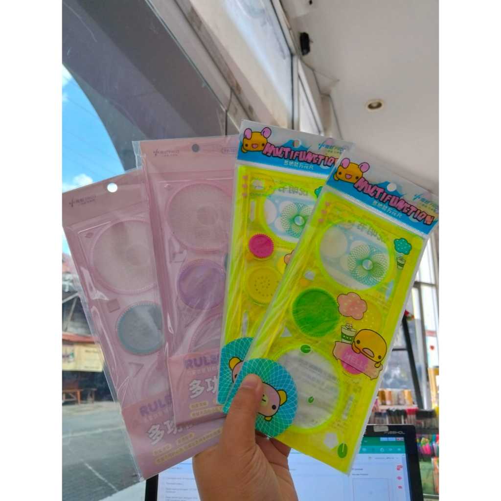 

Penggaris Rotary Pengaris Plastik Gambar Pola Sekolah / PENGGARIS POLA
