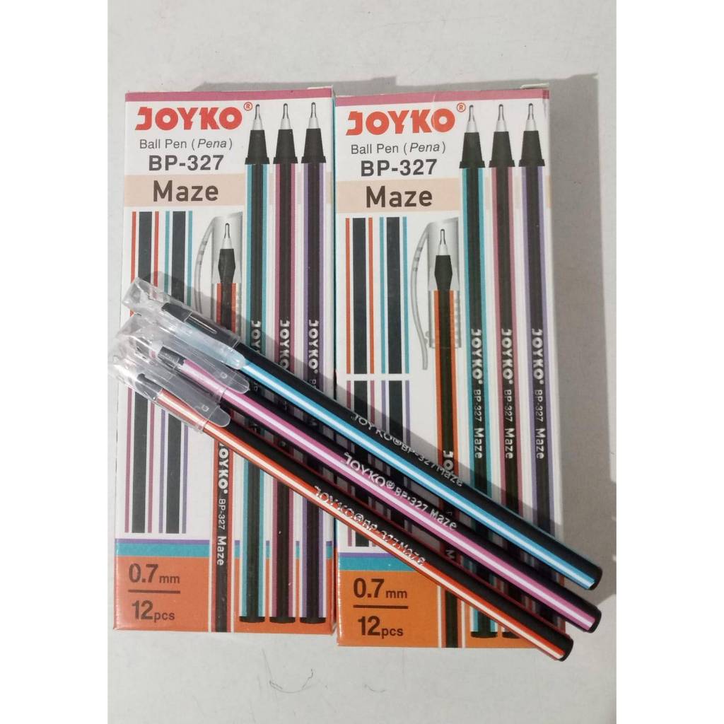 

Bolpen Gel Joyko Maze BP-327 1 Lusin (12 pcs)