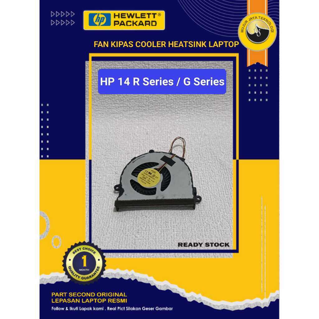 Fan HSF Heatsing Kipas Cooler Laptop CPU Cooling Fan HP 14 R Series 14 G Series Second Normal Tested