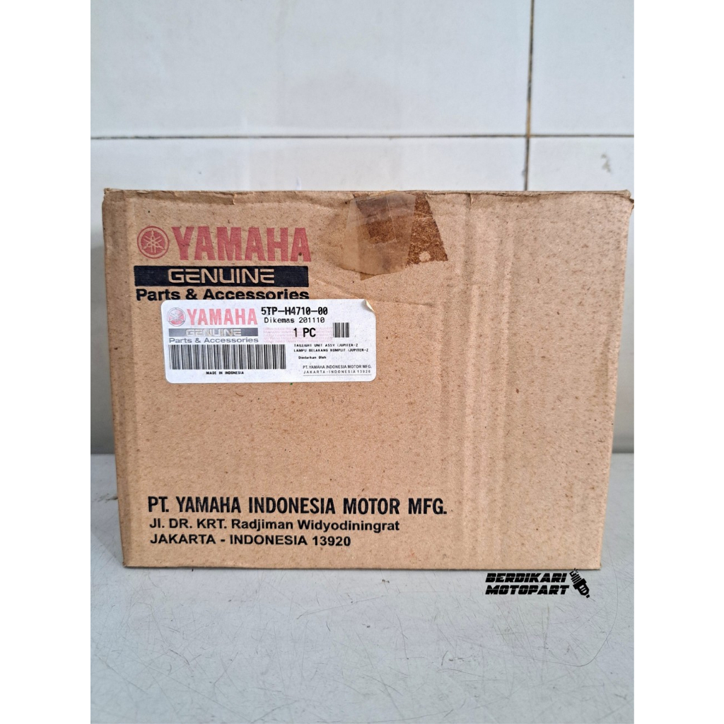 (5TP-H4710-00) Lampu reflektor belakang original yamaha jupiter z lama 5TP