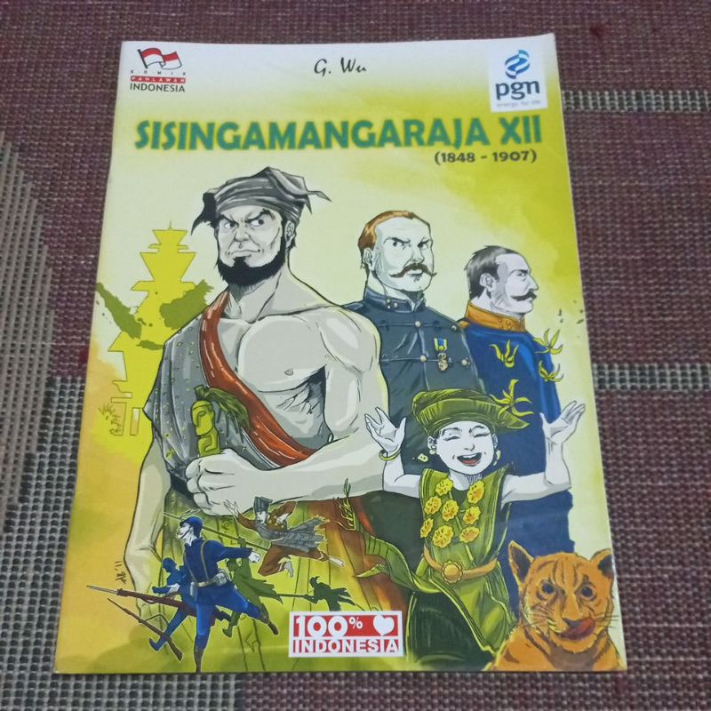 Komik Lebar Pahlawan Indonesia Sisingamangaraja XII (1848-1907)