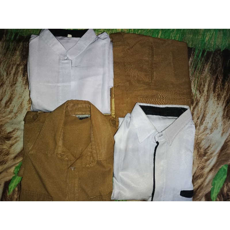 Preloved Seragam Guru Sekolah Pria dan Wanita/Pakaian Kerja Pria wanita