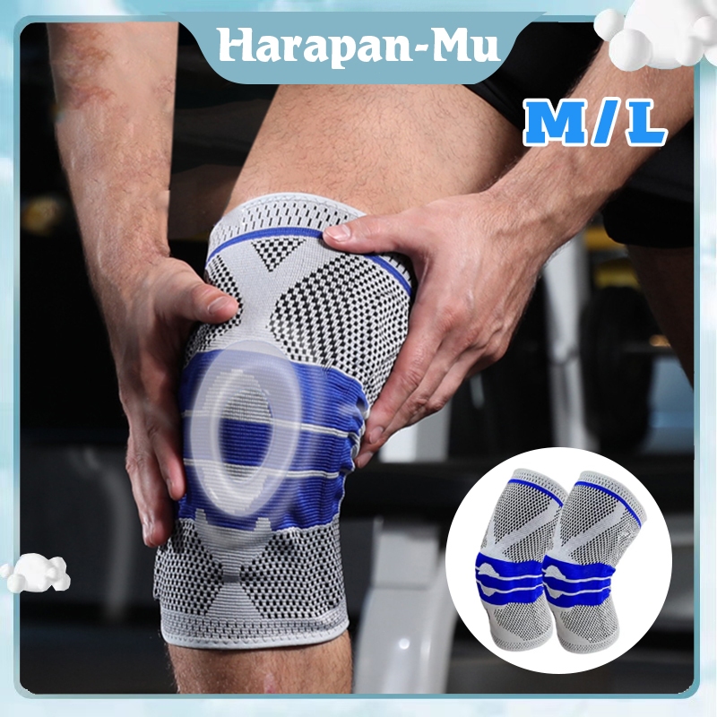 Pelindung Lutut Badminton / Pelindung Dengkul Olahraga Gym / Mencegah Cedera Lutut