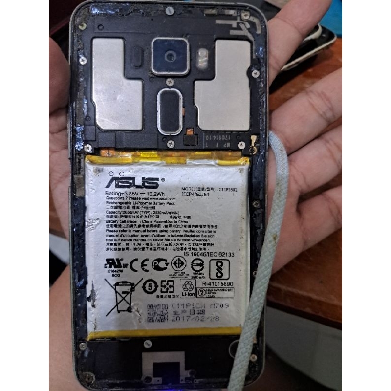 mesin normal asus zenfone 3(ZE552Kl)