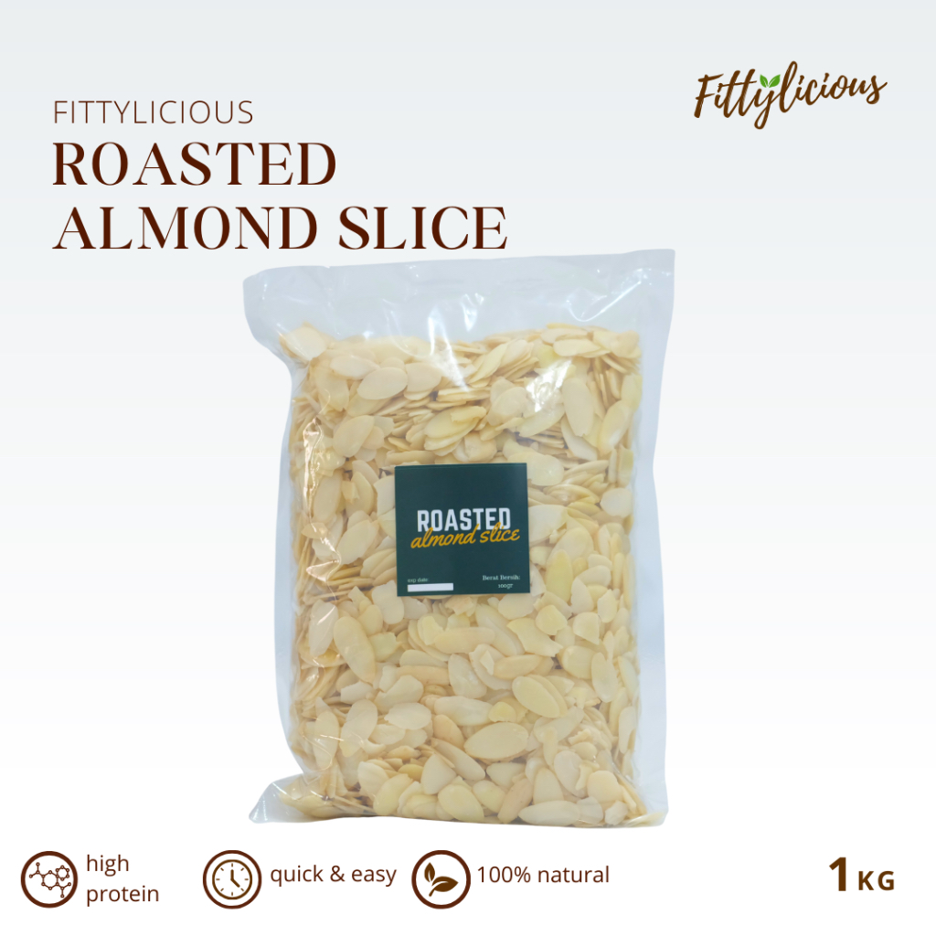 

Almond Slice Panggang 1kg / Roasted Almond Slice 1kg