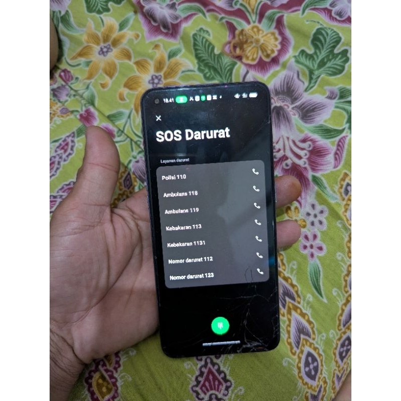 lcd oppo reno 5f original copotan