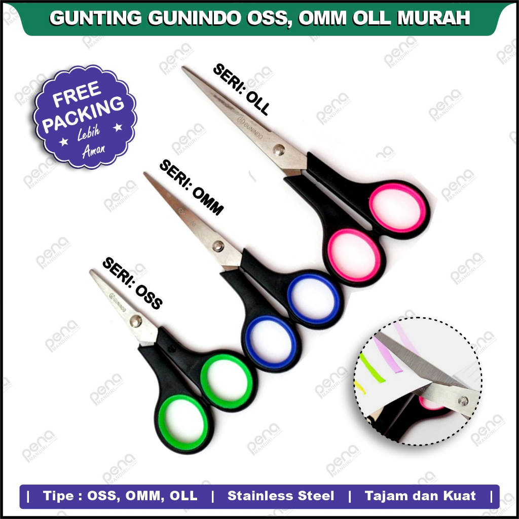

Gunting Gunindo OSS, OMM OLL Murah