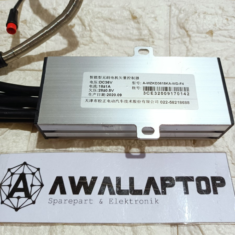 controller motor brushless bldc dc 36v 600W sepeda listrik mini hall sensor