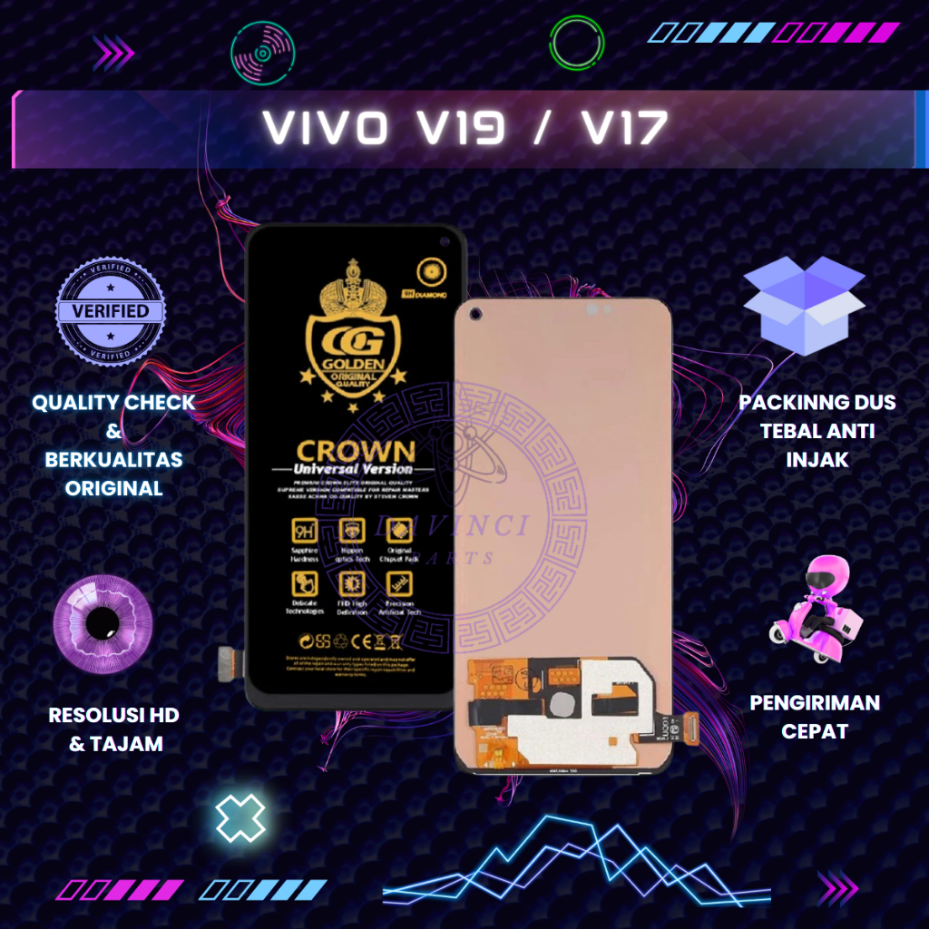 LCD VIVO V19 / V17 / VIVO 1919 FULLSET ORIGINAL
