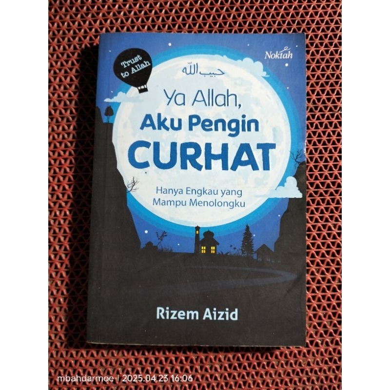 

yaallahakupengincurhat