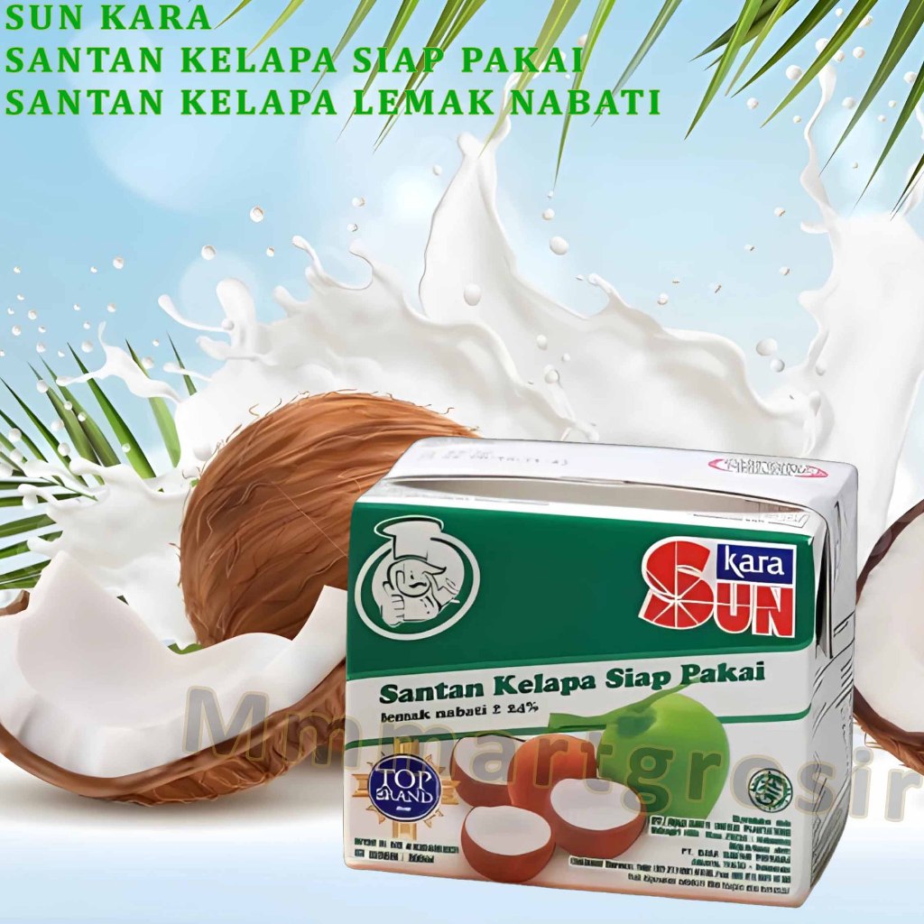 

Sun Kara / Santan Kelapa Lemak Nabati / Santan Kelapa Siap Pakai / 200ml