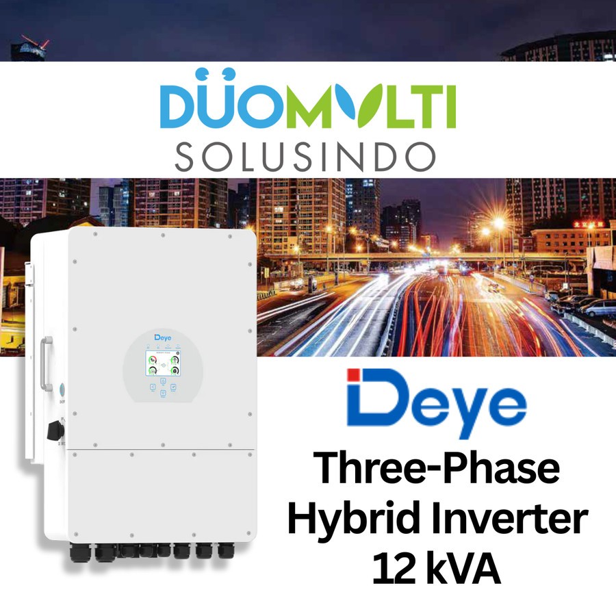 DEYE - Inverter HYBRID 12 KVA | 12000 VA - 3 PHASE