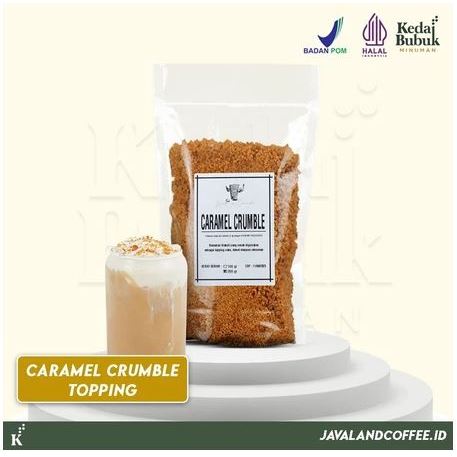 

Javaland Topping Caramel Crumble 200 gr| Topping Minuman | Crumble