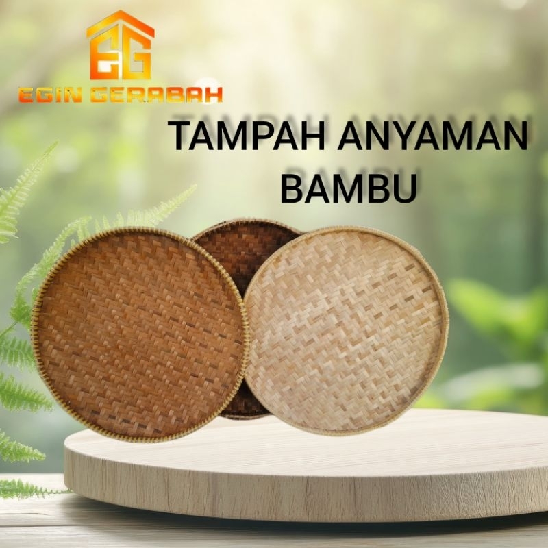 TAMPAH BAMBU /NYIRU BAMBU/TATAKAN ANYAMAN BAMBU
