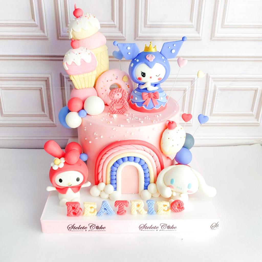

Kue Ulang Tahun/Birthday Cake/Kue Ultah Tema Kuromi/Kuromi Melody Cinnamoroll/Kue Birthday Jakarta