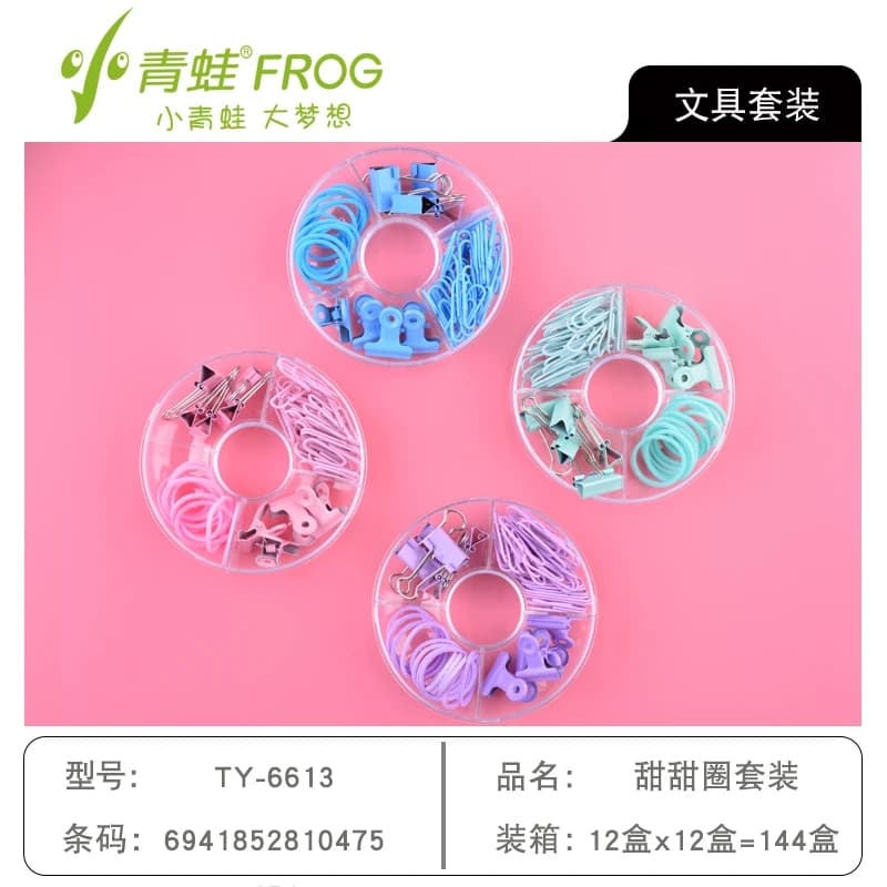 

KLIP KERTAS / PAPER CLIP / BINDER CLIP LITTLE GREEN FROG