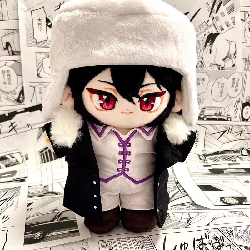 [PRE-ORDER]20CM Doll Anime Bungou Stray Dogs Fyodor Mikhailovich Cute Plush Cotton Doll Import Bonek