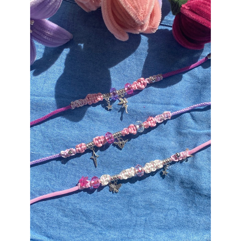 Gelang Paracord Pandora Charms