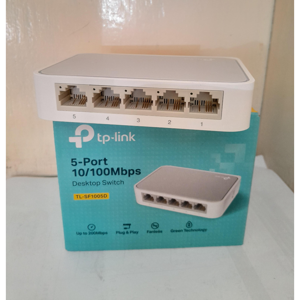 TP- LINK SWITCH HUB 5 PORT