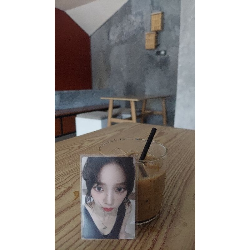 AESPA KARINA ZOOM ARMAGEDDON OFFICIAL PHOTOCARD FANSIGN EVENT IN TAIPEI