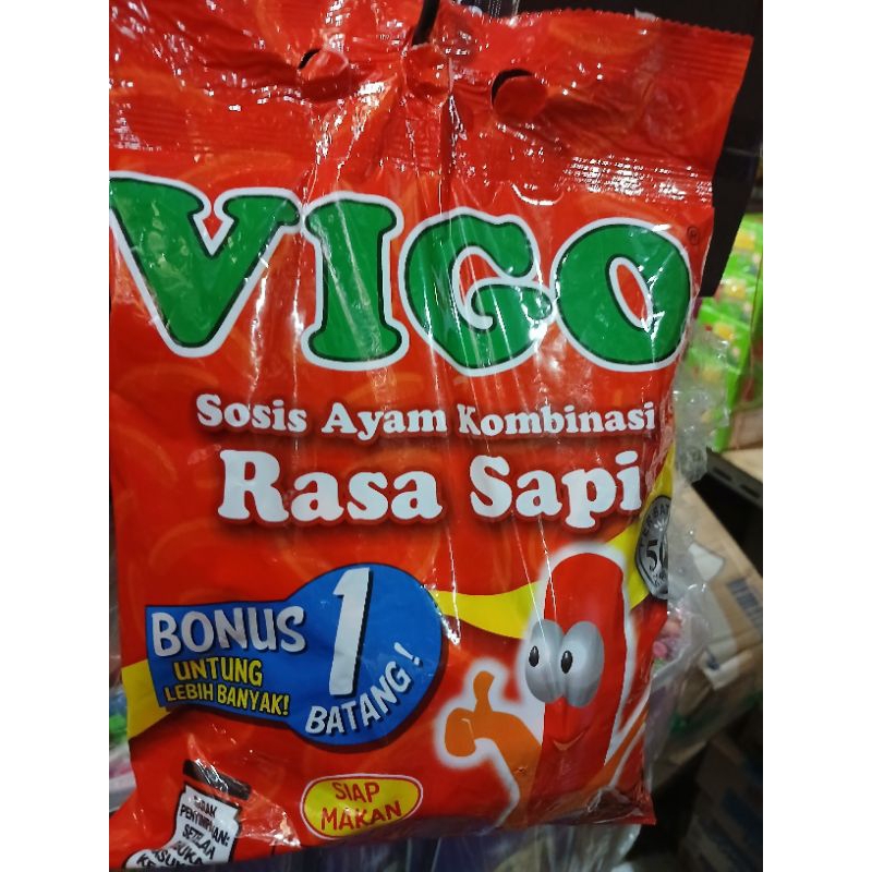 

VIGO SOSIS AYAM/SAPI 1 PACK ISI 50