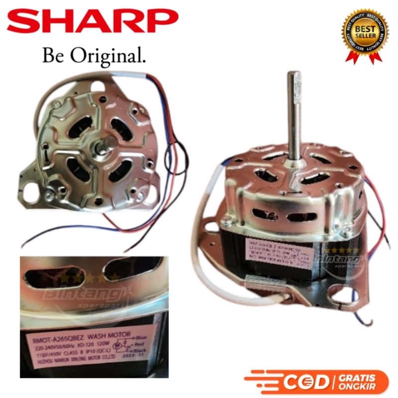 Dinamo Mesin Cuci Sharp Original RMOT-A265QBEZ / Dinamo Pencuci Sharp Original