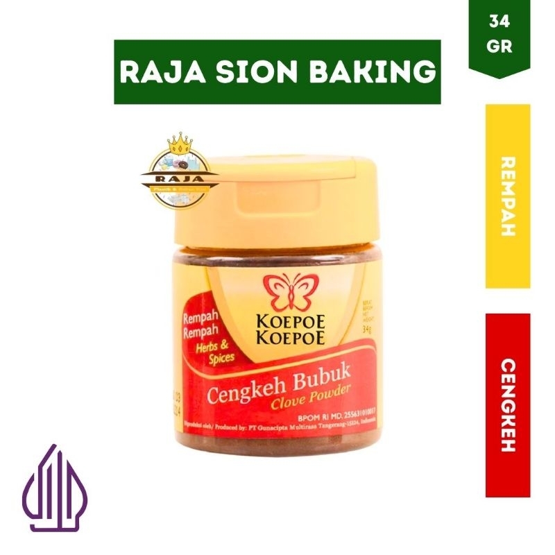 

Cengkeh Bubuk KOEPOE KOEPOE 34gr / Clove Powder