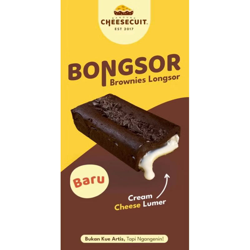 

() BONGSOR BROWNIES LONGSOR BY CHEESECUIT BANDUNG