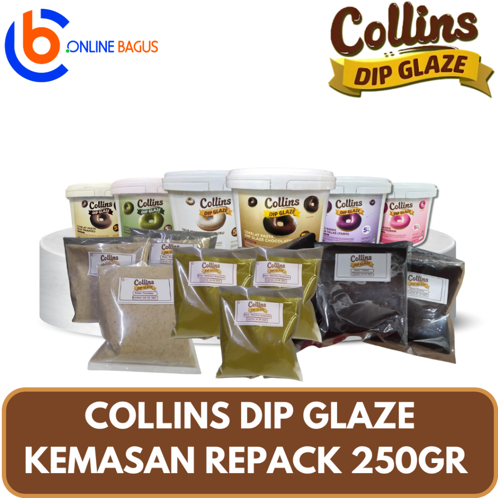 

Collins Dip Glaze All Variants Repack 250gr