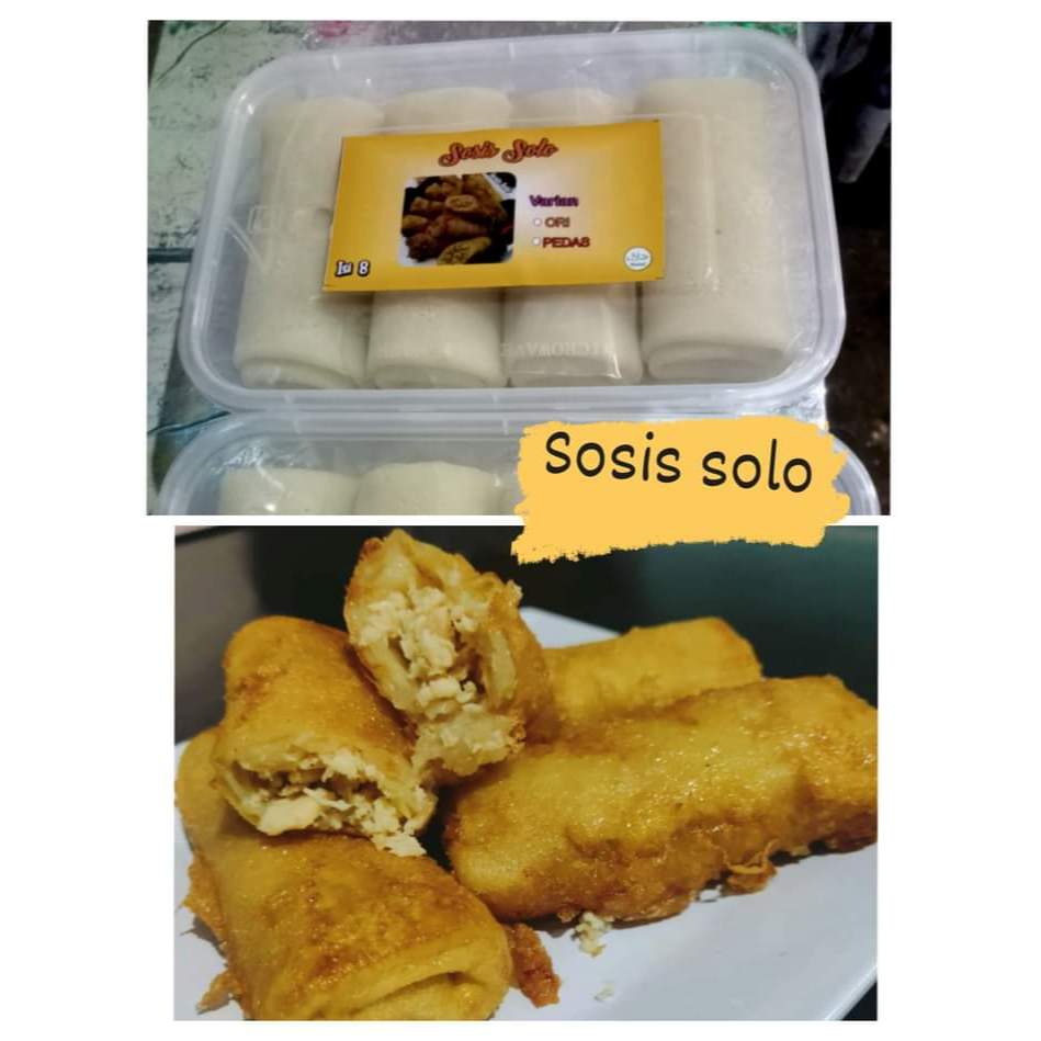 

~Q.S~ Sosis Solo Frozen Isi 8biji Murah