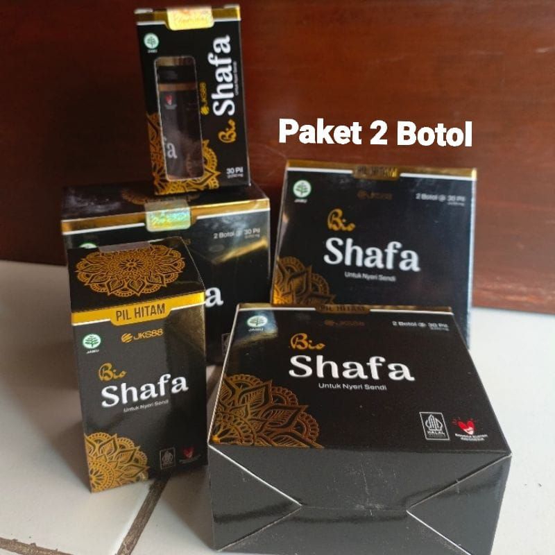 

PIL HITAM BIO SHAFA / PIL HITAM AJAIB UNTUK NYERI TULANG SENDI /SAKIT PINGGANG/SAKIT PUNGGUNG / ASAM URAT/KOLESTEROL HIPERTENSI DLL.1 BOTOL 30 PIL