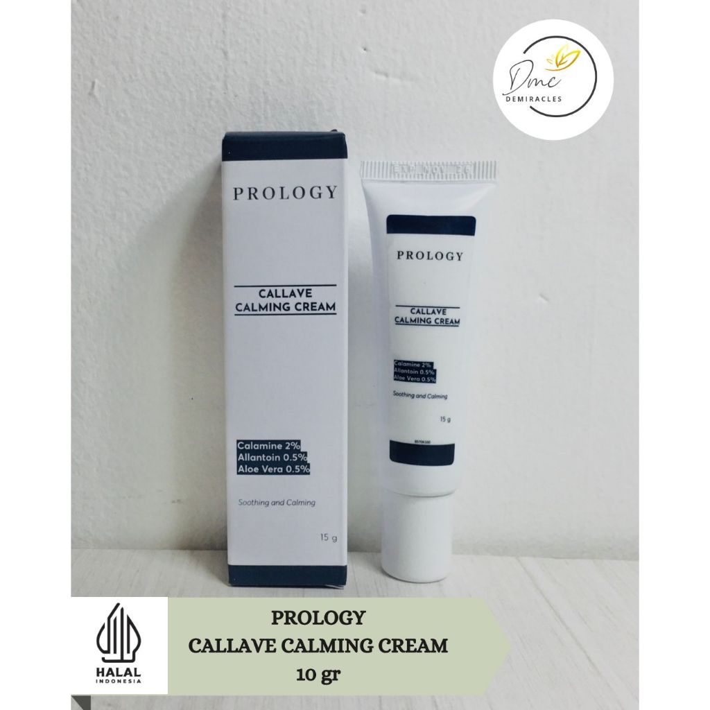 Derma XP - Prology Callave Calming Cream 15 gr - krim untuk kemerahan / iritasi / pelembab kulit - B