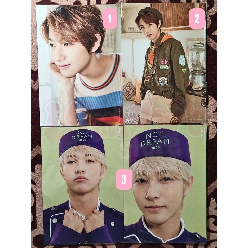 (official) Postcard Renjun NCT Dream summer kit sumkit season greeting sg22 2019 2022