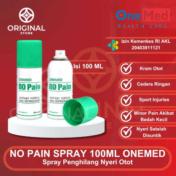 No Pain Spray Onemed Pereda Nyeri Onemed 100ml