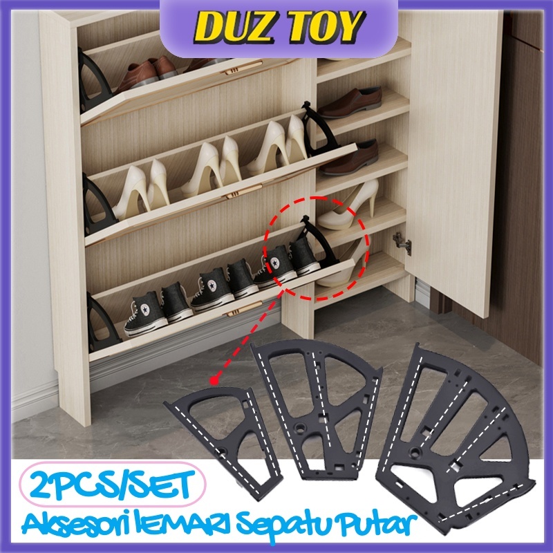 Rak Sepatu Kipas Rak Sepatu Putar Bracket Fitting Lipat Bracket Rak Sepatu Lipat