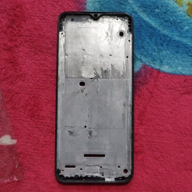 FRAME DUDUKAN TATAKAN LCD INFINIX HOT 10 PLAY COPOTAN MINUS CUIL